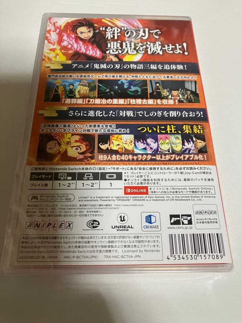 鬼滅の刃 ヒノカミ血風譚 2 Nintendo Switch — image 2