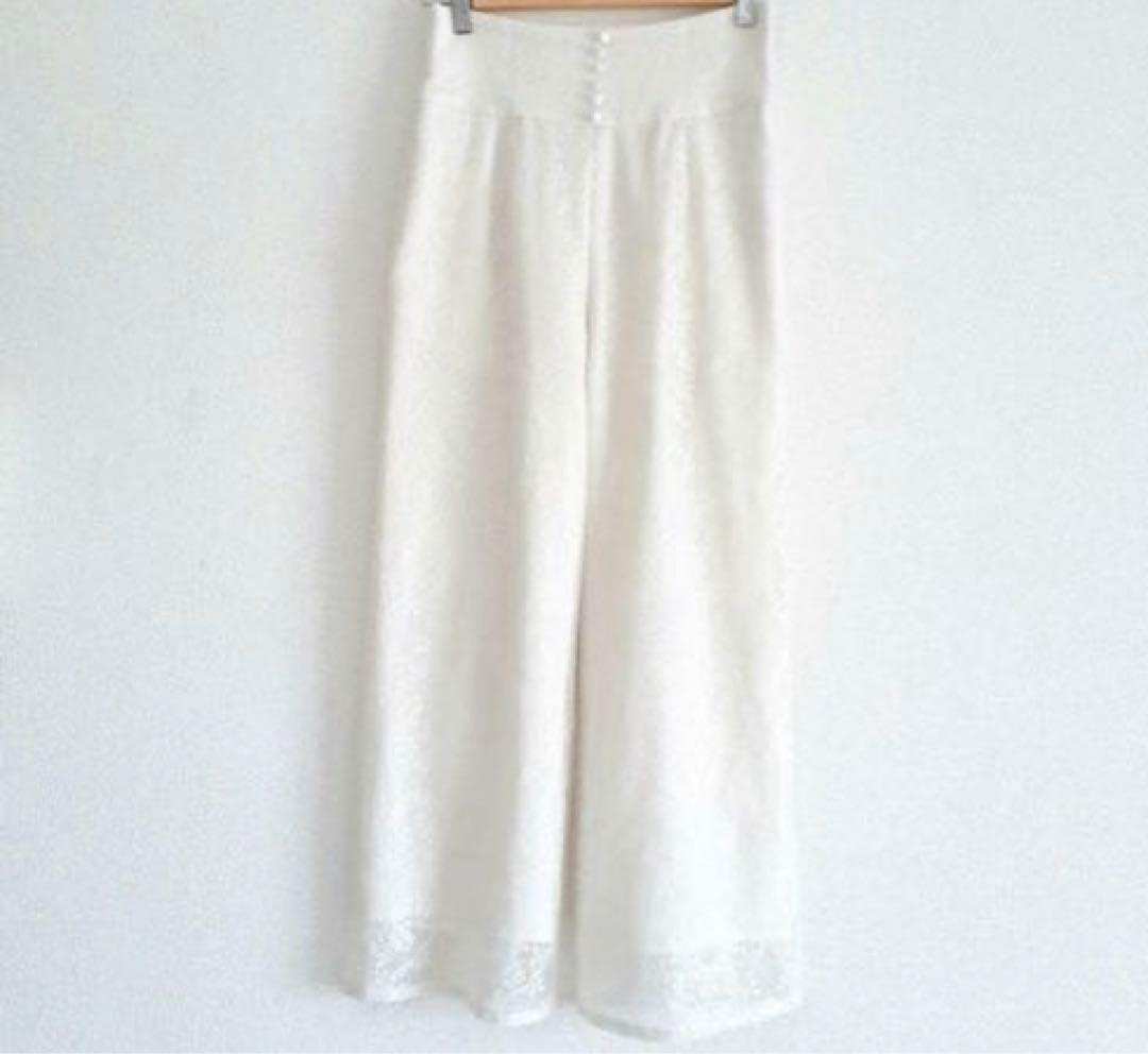 FRAY.ID レースワイドパンツ　サイズ1 日本製 — image 2