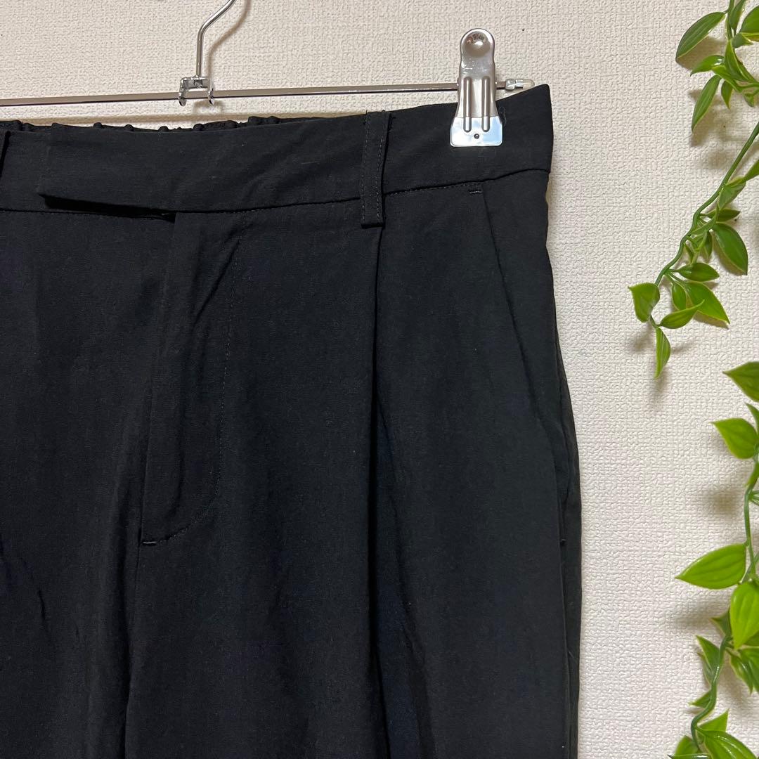 【le.coeur blanc ルクールブラン】スラックス　ストレッチパンツ　黒 — image 5