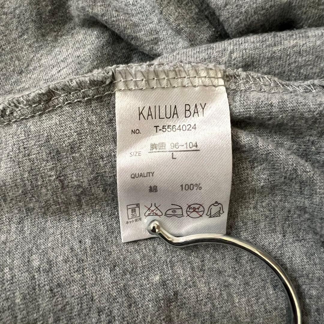 KAILUA BAY ブルドッグ プリント Tシャツ グレー L — image 5