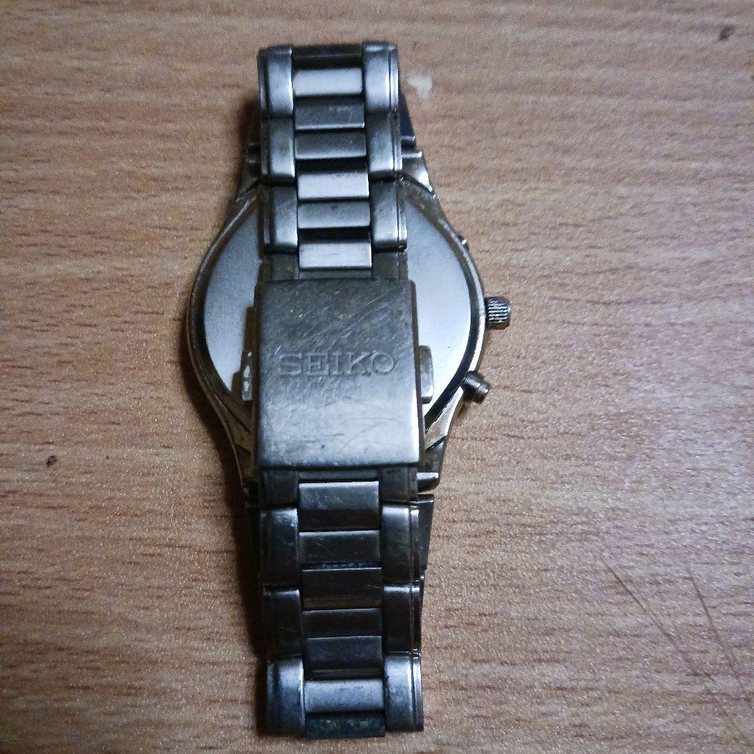 SEIKO 電波ソーラー チタン 腕時計 本体 — image 3