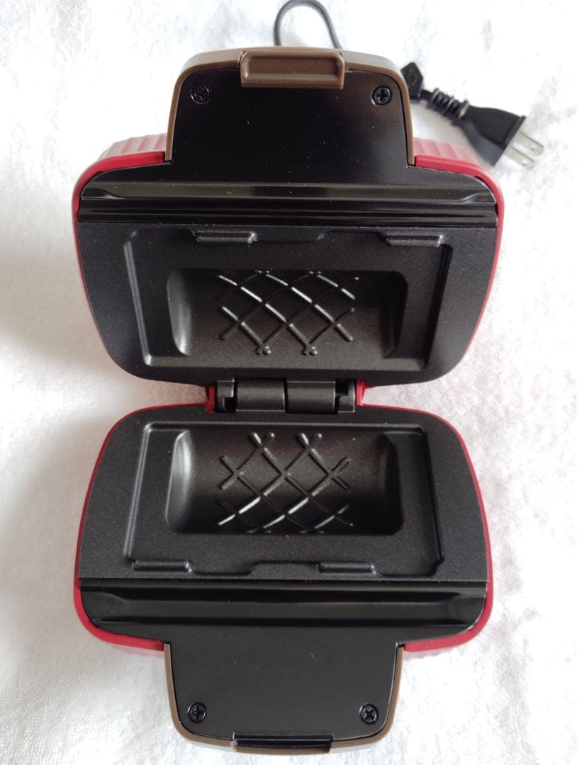 recolte　プレスサンドメーカー　ミニ　ホットサンド　RPS-3　レッド — image 2