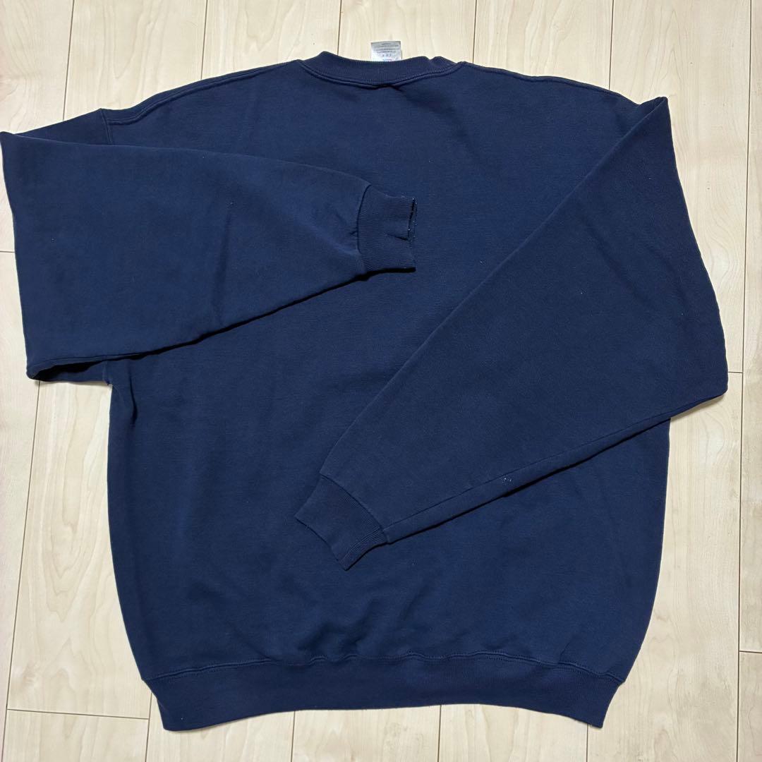 ネイビー　スウェット　古着 — image 3