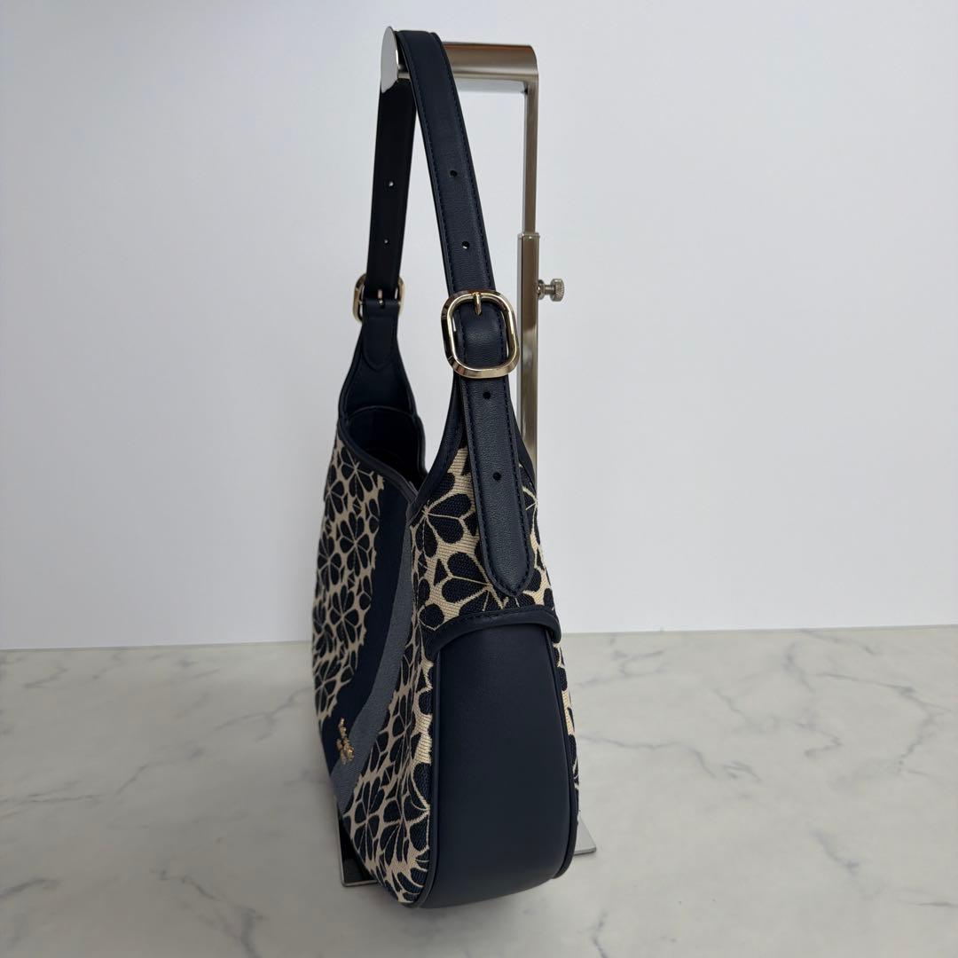 Kate spadeフラワー ジャカードストライプペニーホーボーバッグK5520 — image 4