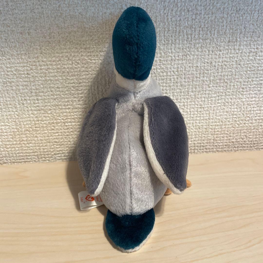 稀少 レア Ty Beanie Babies Jake カモ 鴨 鳥 トリ — image 3