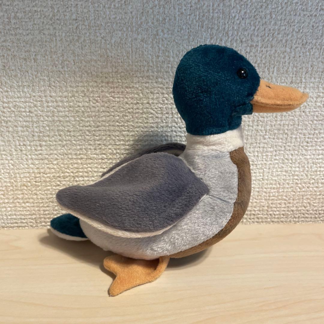 稀少 レア Ty Beanie Babies Jake カモ 鴨 鳥 トリ — image 4