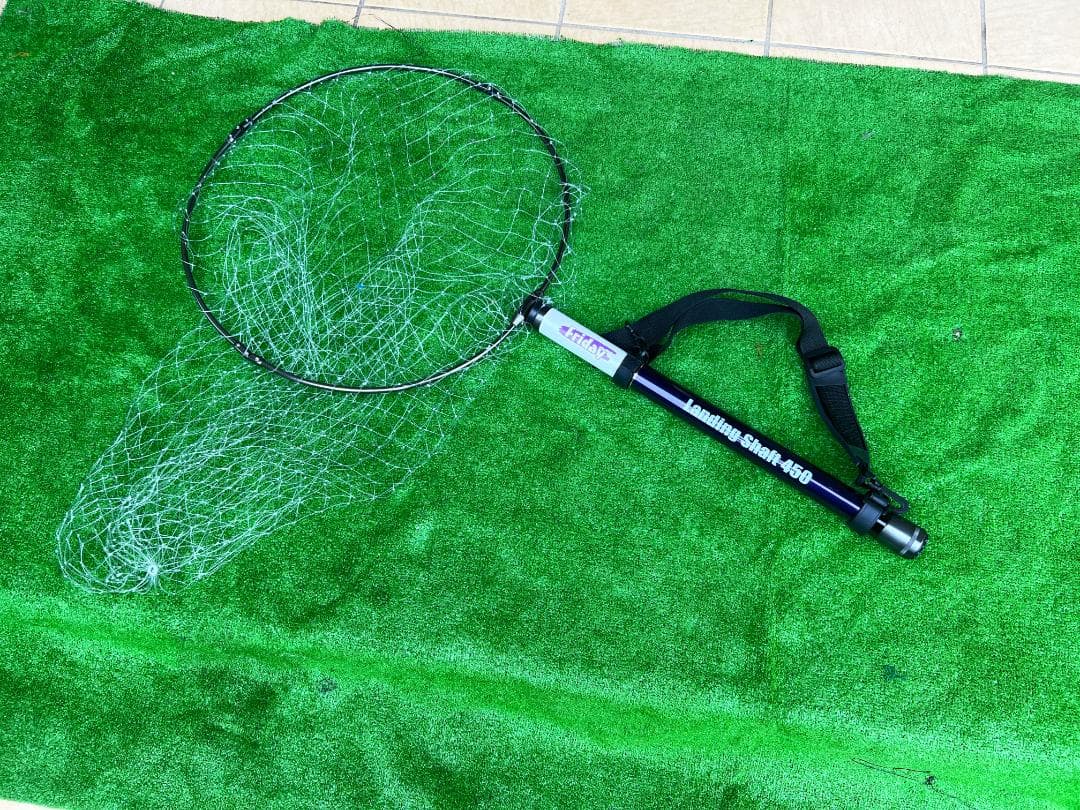 釣具）Friday ランディングシャフト450 ・四つ折り網50cm　タモ網 — image 2
