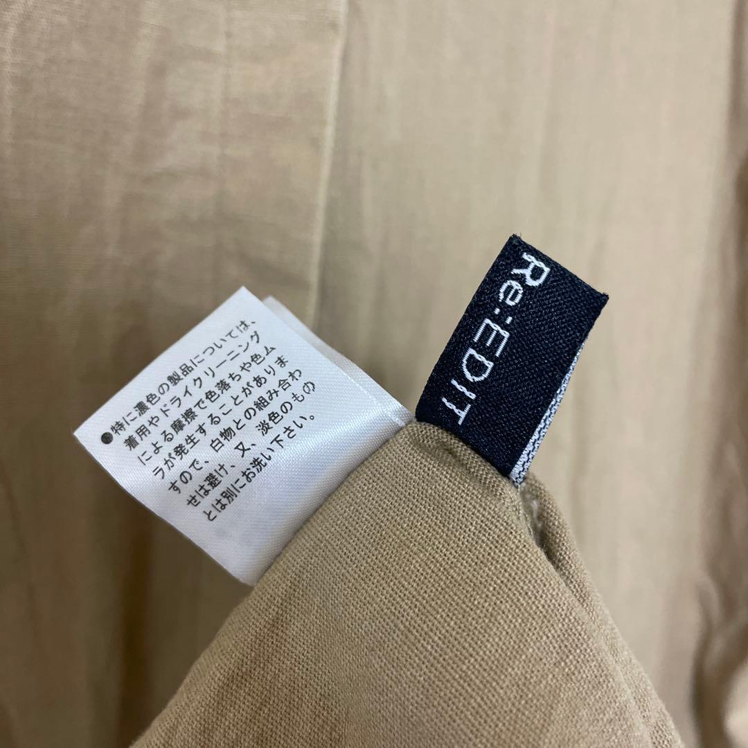 Re editフレンチスリーブワンピース — image 5