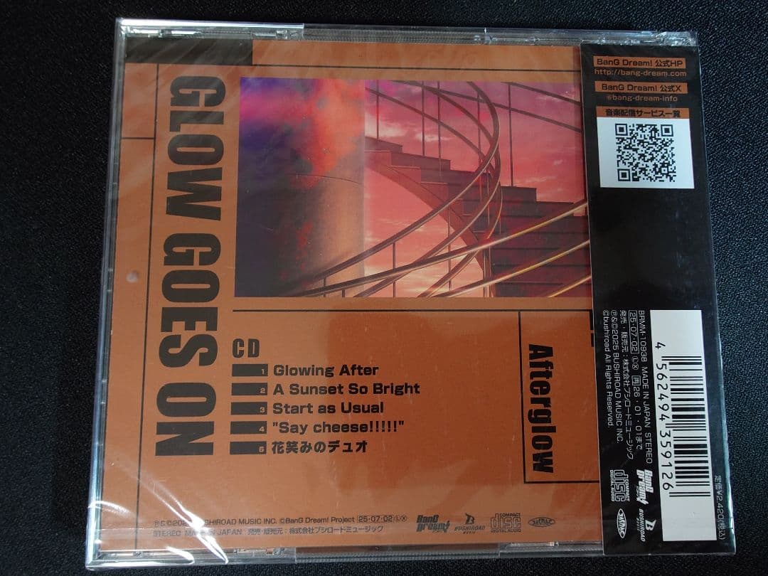 バンドリ！ Afterglow GLOW GOES ON CD — image 2