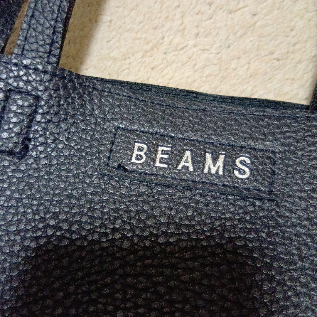 BEAMS トートバッグ ブラック — image 2
