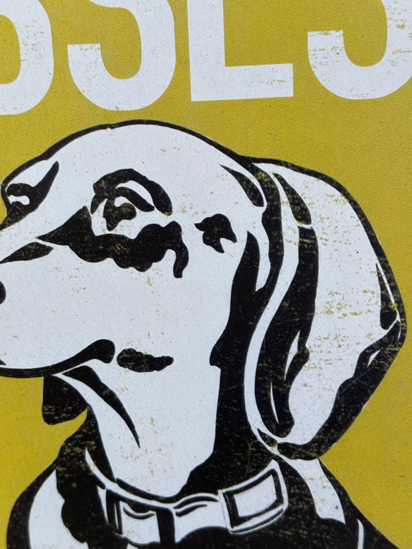 犬雑貨 ダックスフンド ブリキ看板 ウォールデコ — image 2