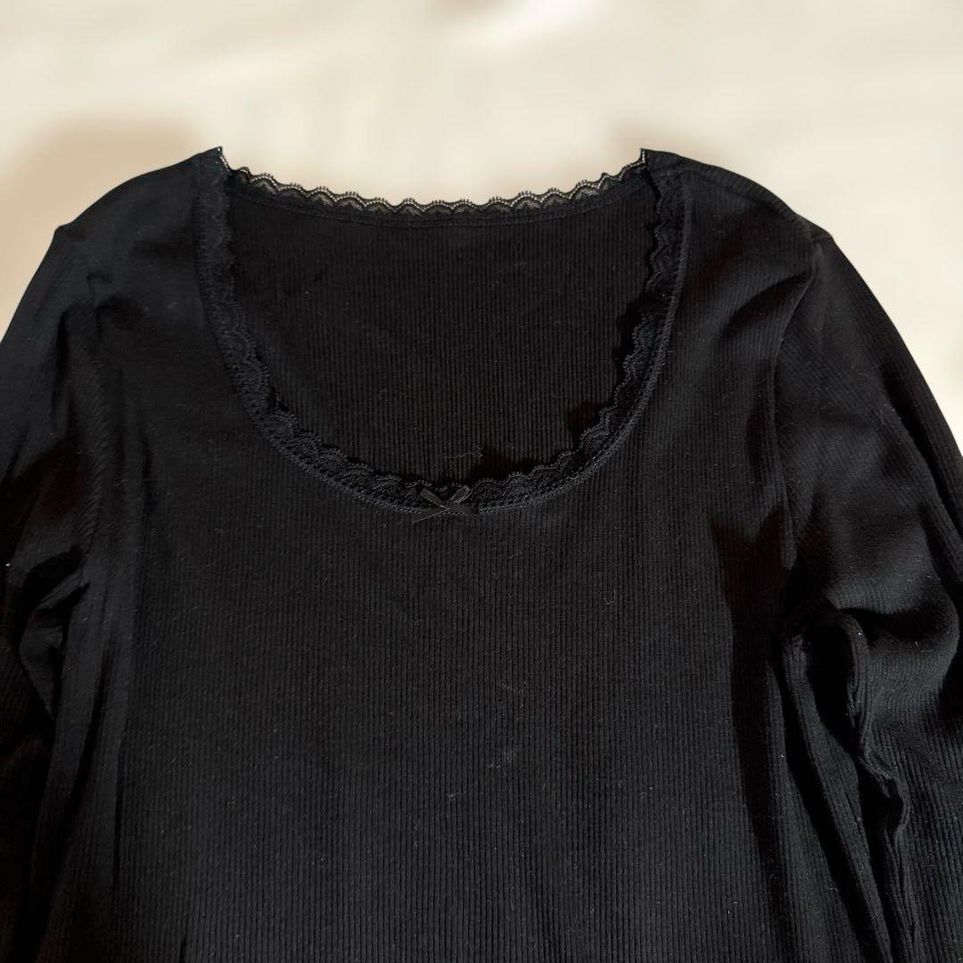 トップス　黒　Lサイズ — image 2