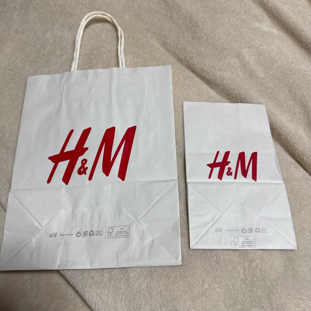 H&M ショップ袋 2枚セット — image 2