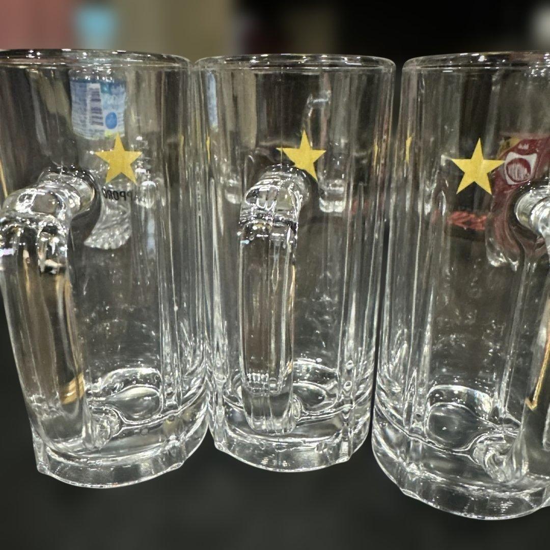 SAPPORO ビールジョッキ 6個セット — image 2