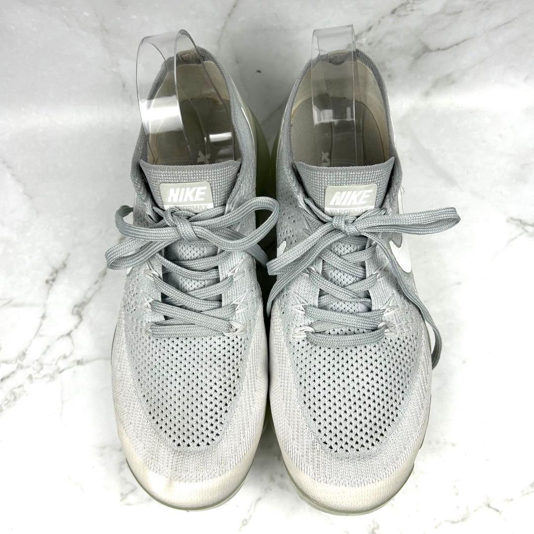 NIKE AIR ヴェイパーマックス フライニット ピュアプラチナム　26.5 — image 2