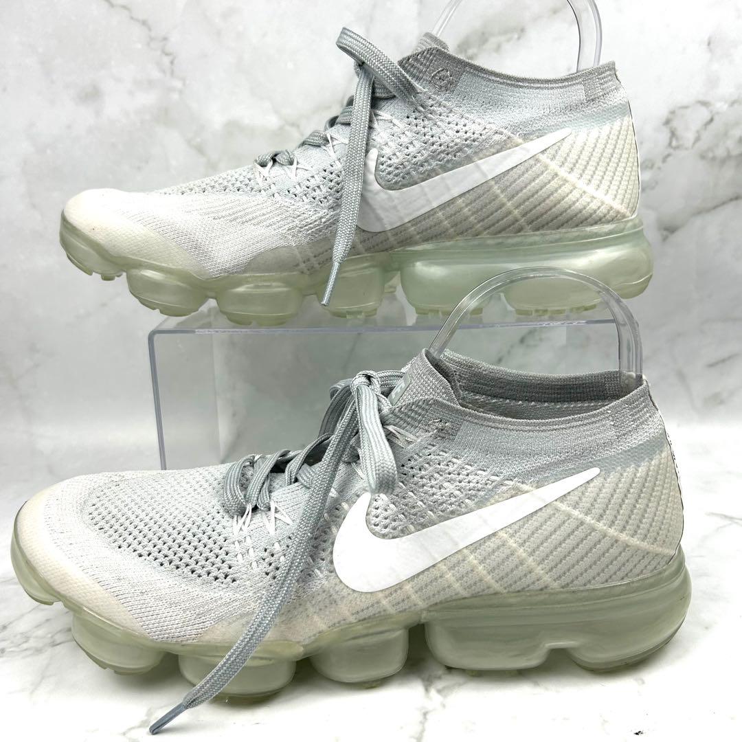 NIKE AIR ヴェイパーマックス フライニット ピュアプラチナム　26.5 — image 5
