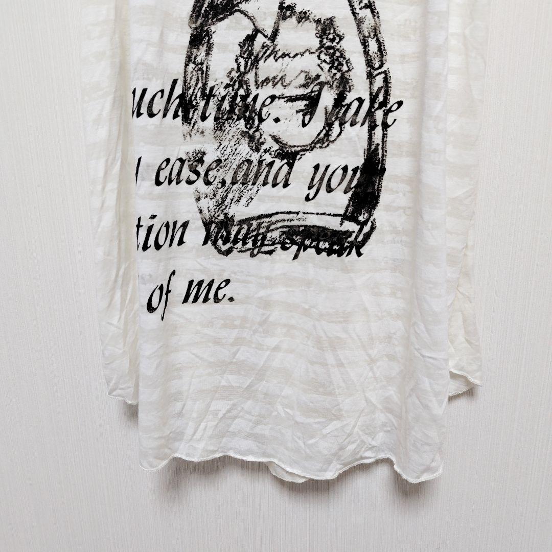 【Basic Tone Clothes】 ノースリーブ カットソー プリント L — image 4