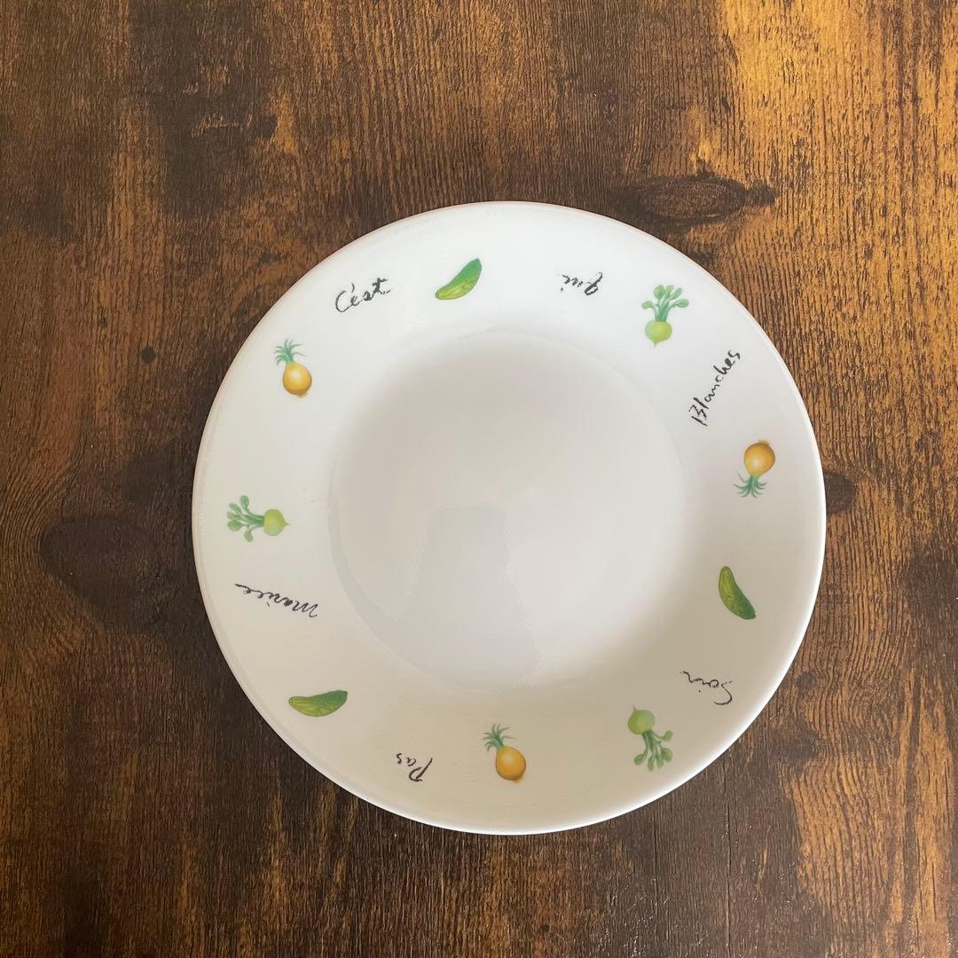コレール　サラダの季節シリーズ　野菜と果物のイラスト皿5枚セット17cm — image 4