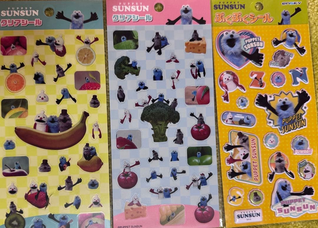 PUPPET SUNSUN シール 5枚セット — image 3
