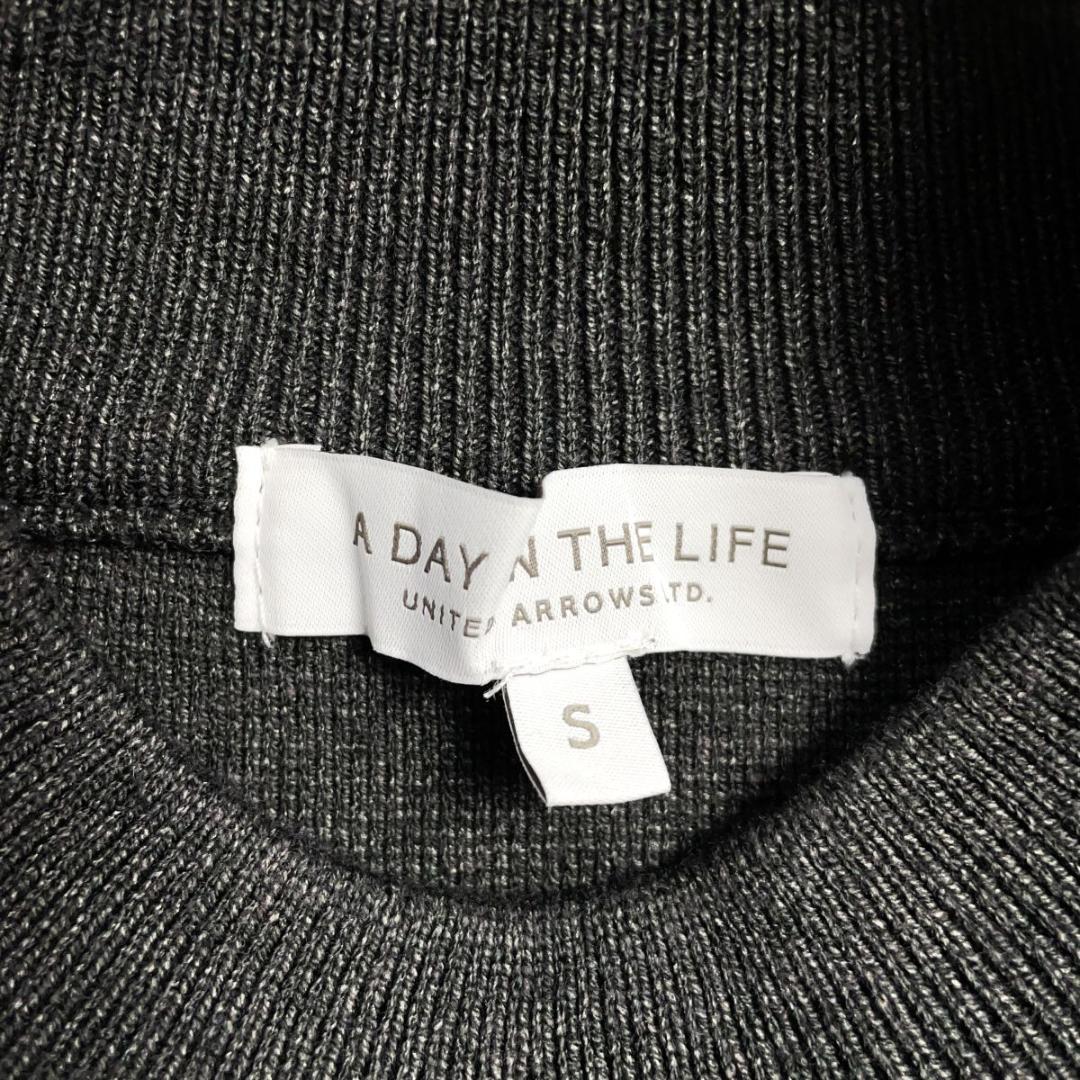 A DAY IN THE LIFE モックネックニット グレー S *OD630 — image 5