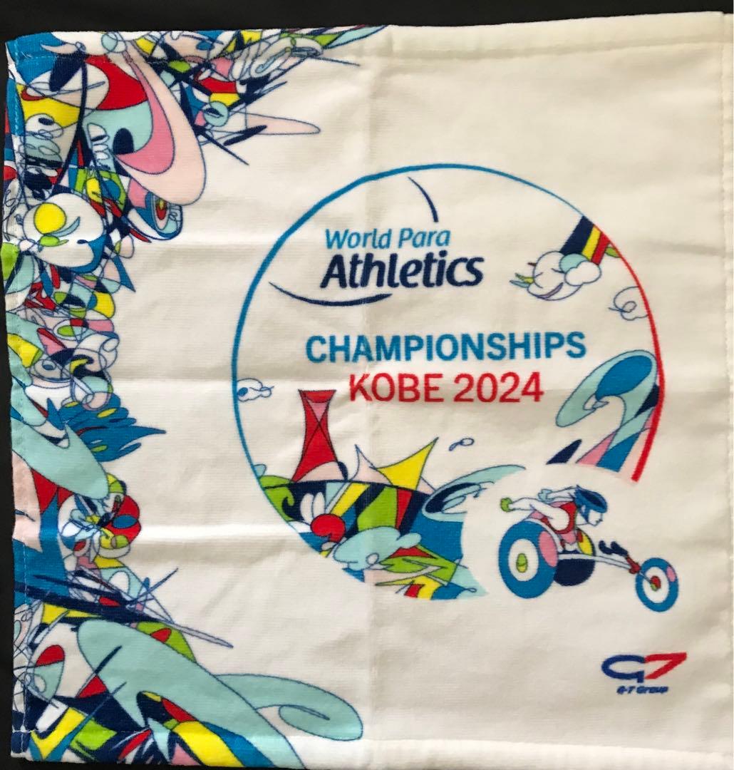 2024神戸世界パラ陸上選手権大会 タオル　ストラップ　ピンバッジ非売品セット — image 5