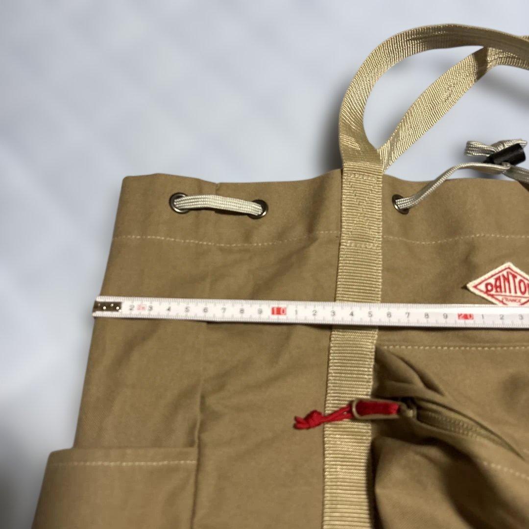 [超美品]DANTON 2WAY リュック トートバッグ ベージュ即日発送 — image 4