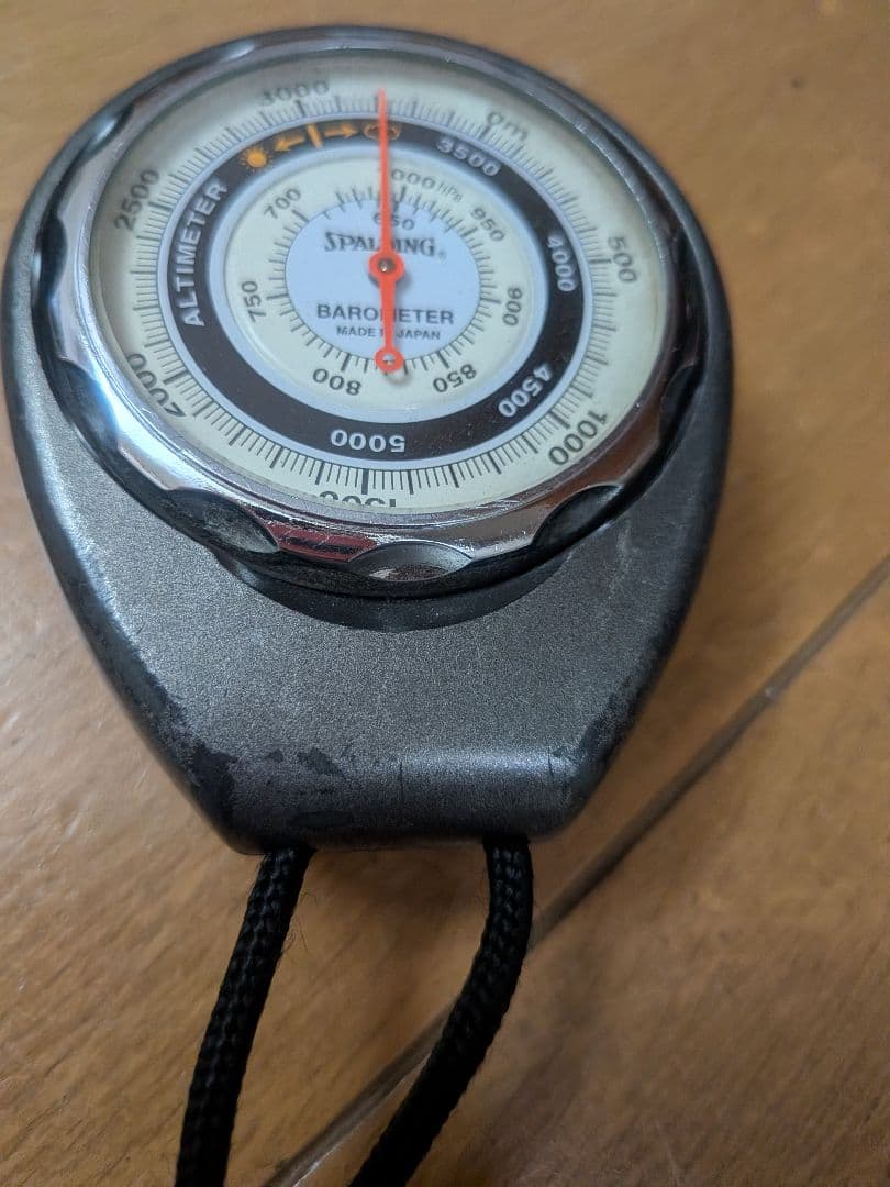 SPALDING 気圧計 高度計 アナログ 日本製 — image 2