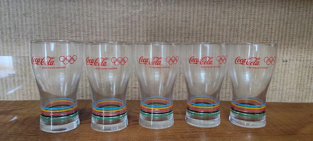 Coca-Cola Rio 2016 オリンピック記念グラス 5個セット — image 2