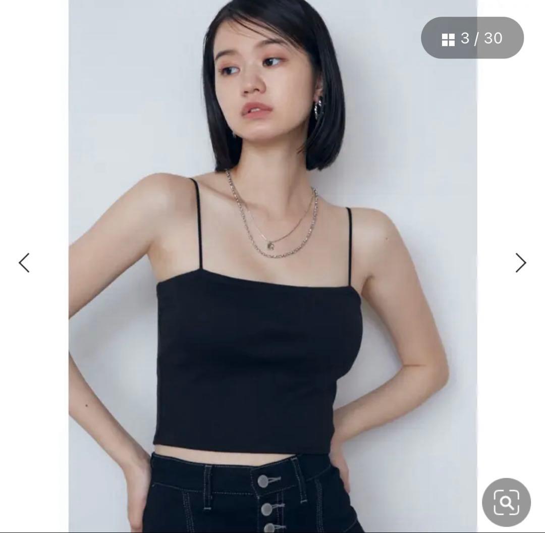 EMODA ホワイト 、黒ベアトップ セット — image 3