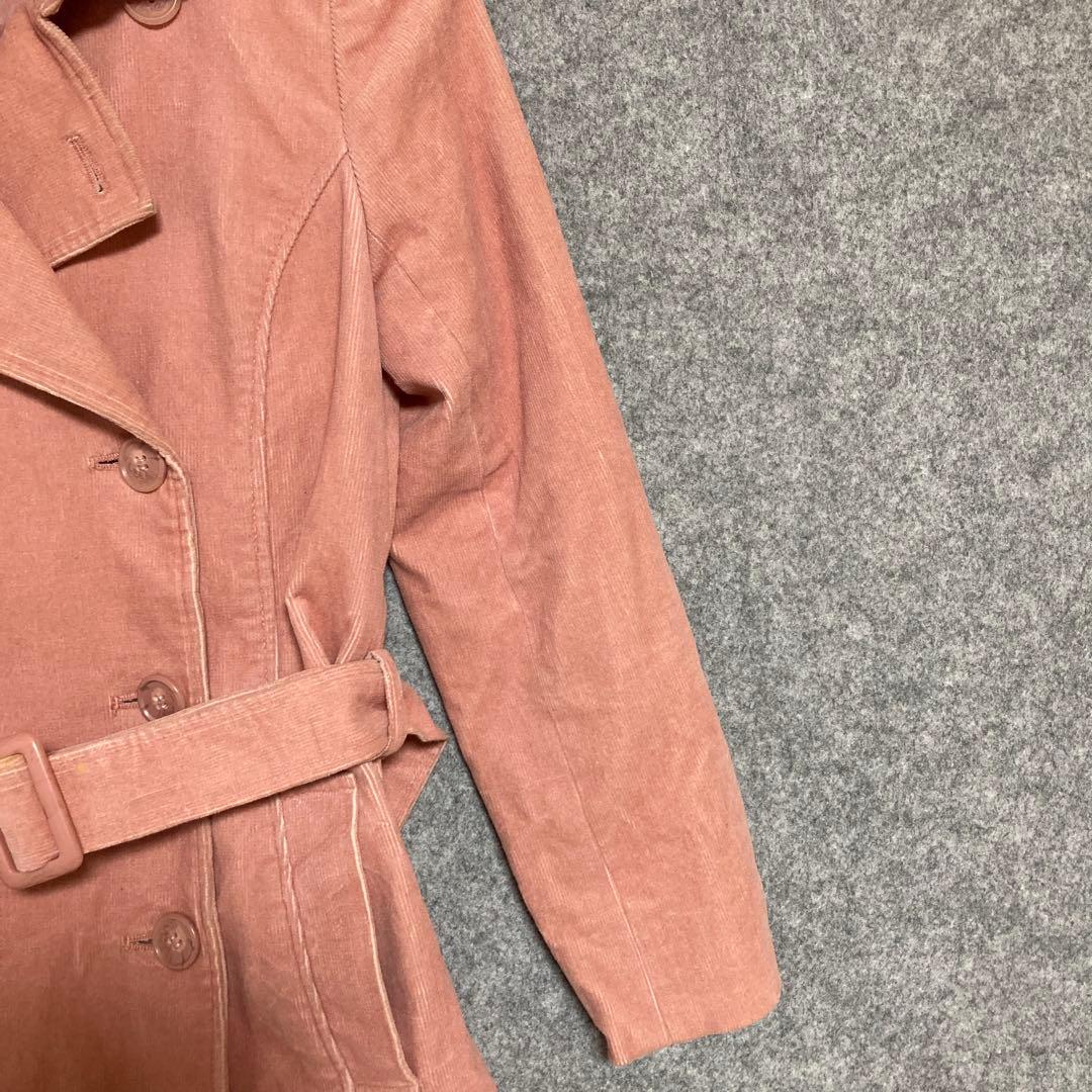 L.O.D style ピンク ダブルブレスト トレンチコート — image 5