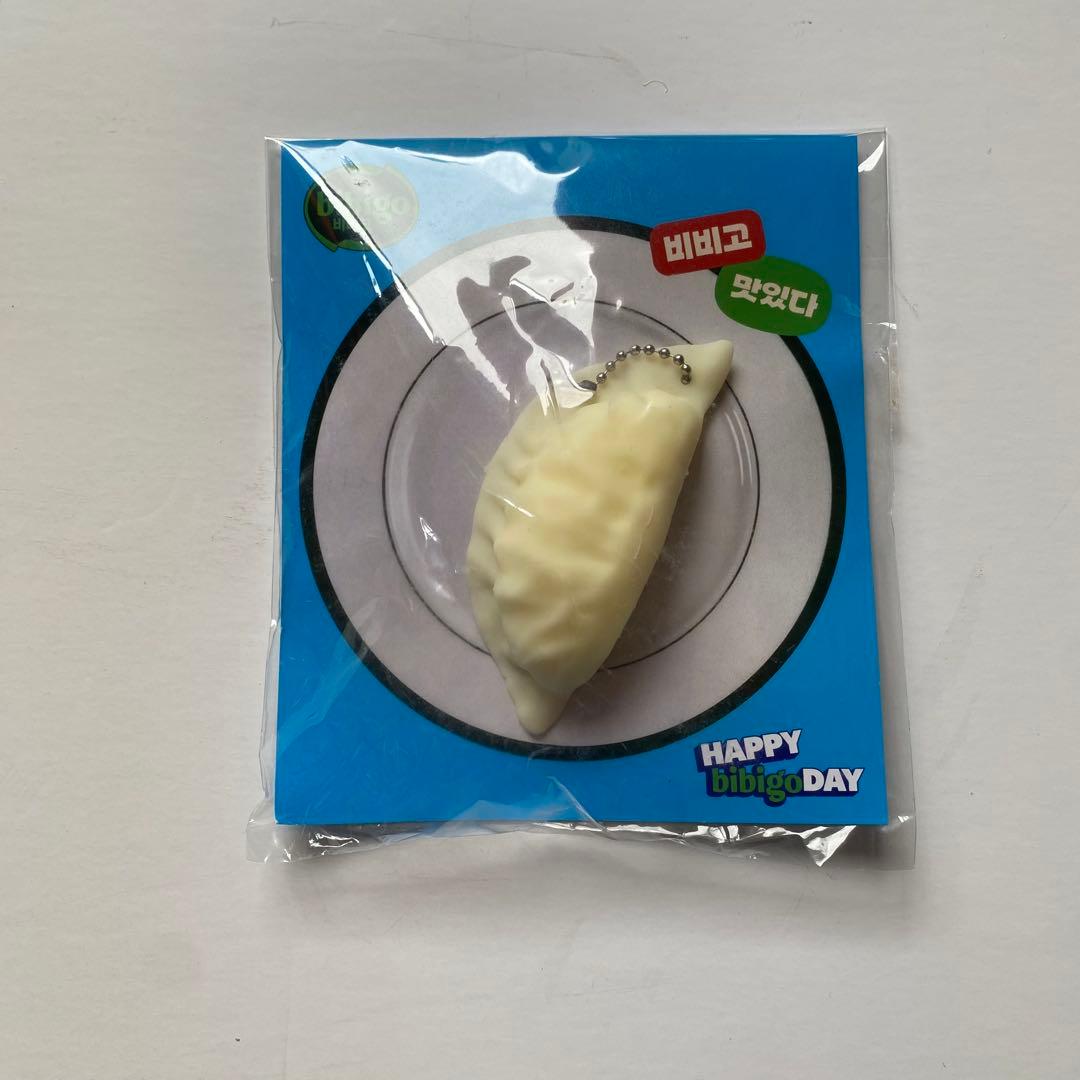 bibigo 餃子 マスコット キーホルダー　スクイーズ — image 2