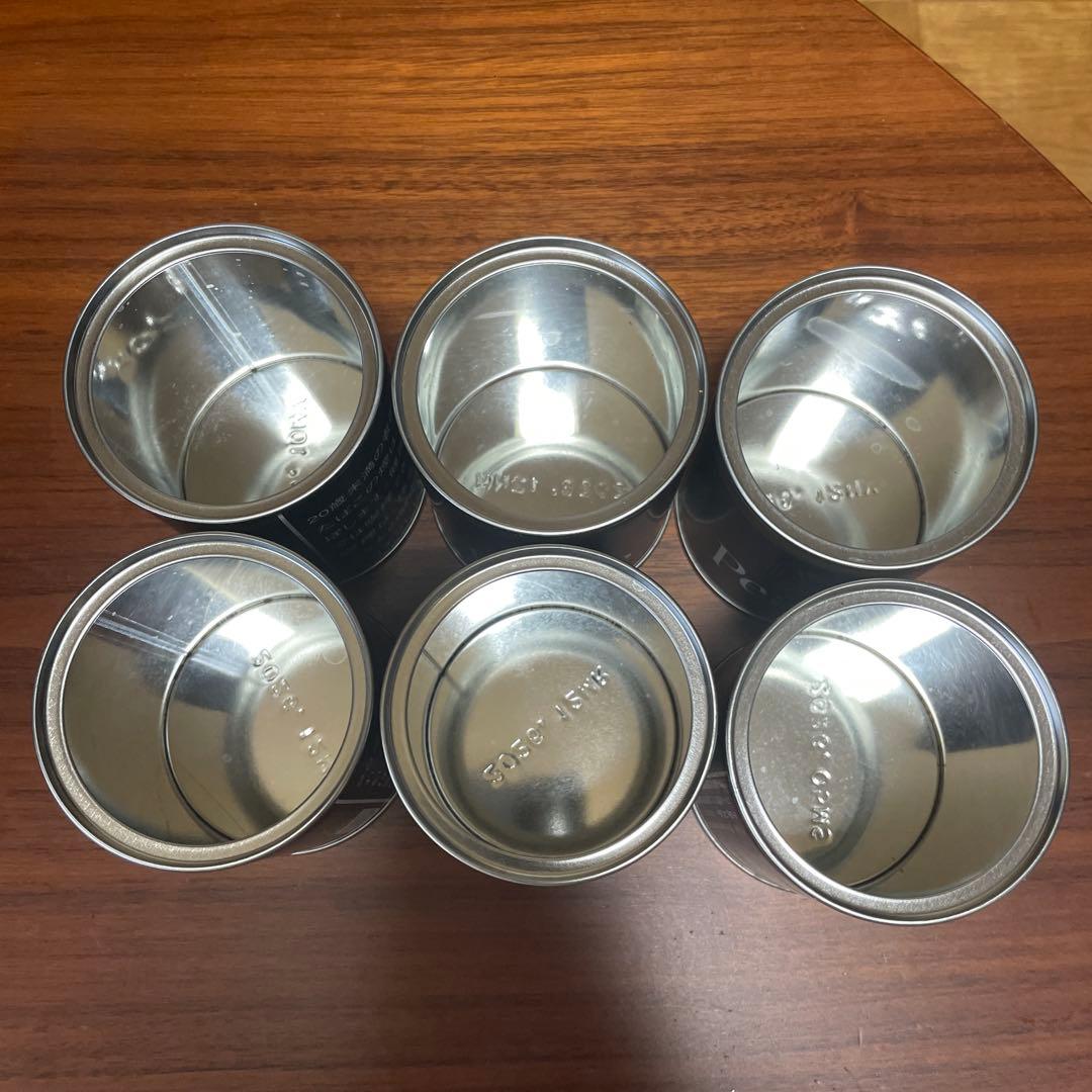 缶ピース 空き缶 6個セット ピース スチール缶 — image 3