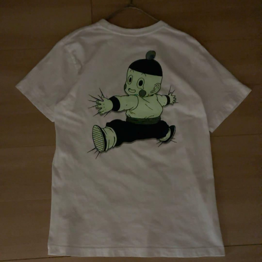 レア 蓄光 COSPA ドラゴンボールZ チャオズ さよなら天さんTシャツ M — image 4