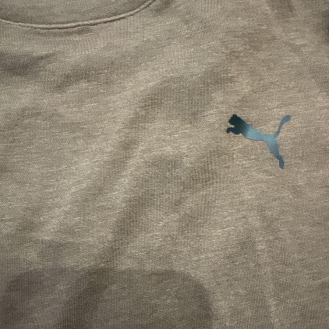 PUMA プーマ　ブラウン Tシャツ　ヨガウェア　スポーツウェア　 Ｓ — image 3