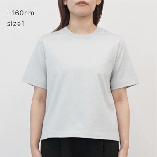 クルーレ★ドライコンフォートカラーTシャツ ice blueサイズ1 — image 5