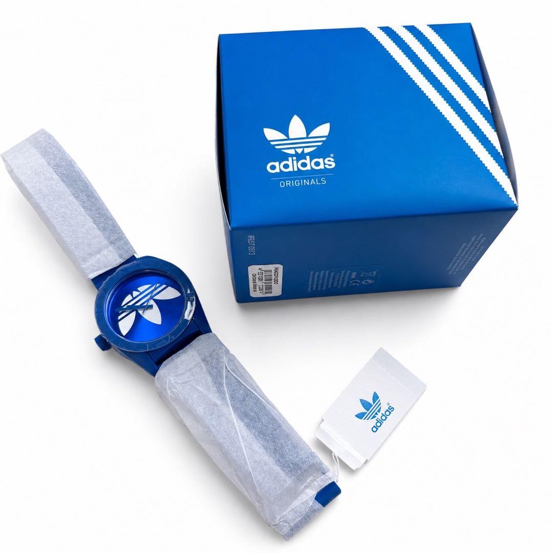 【新品未使用】adidas 腕時計 青 — image 2