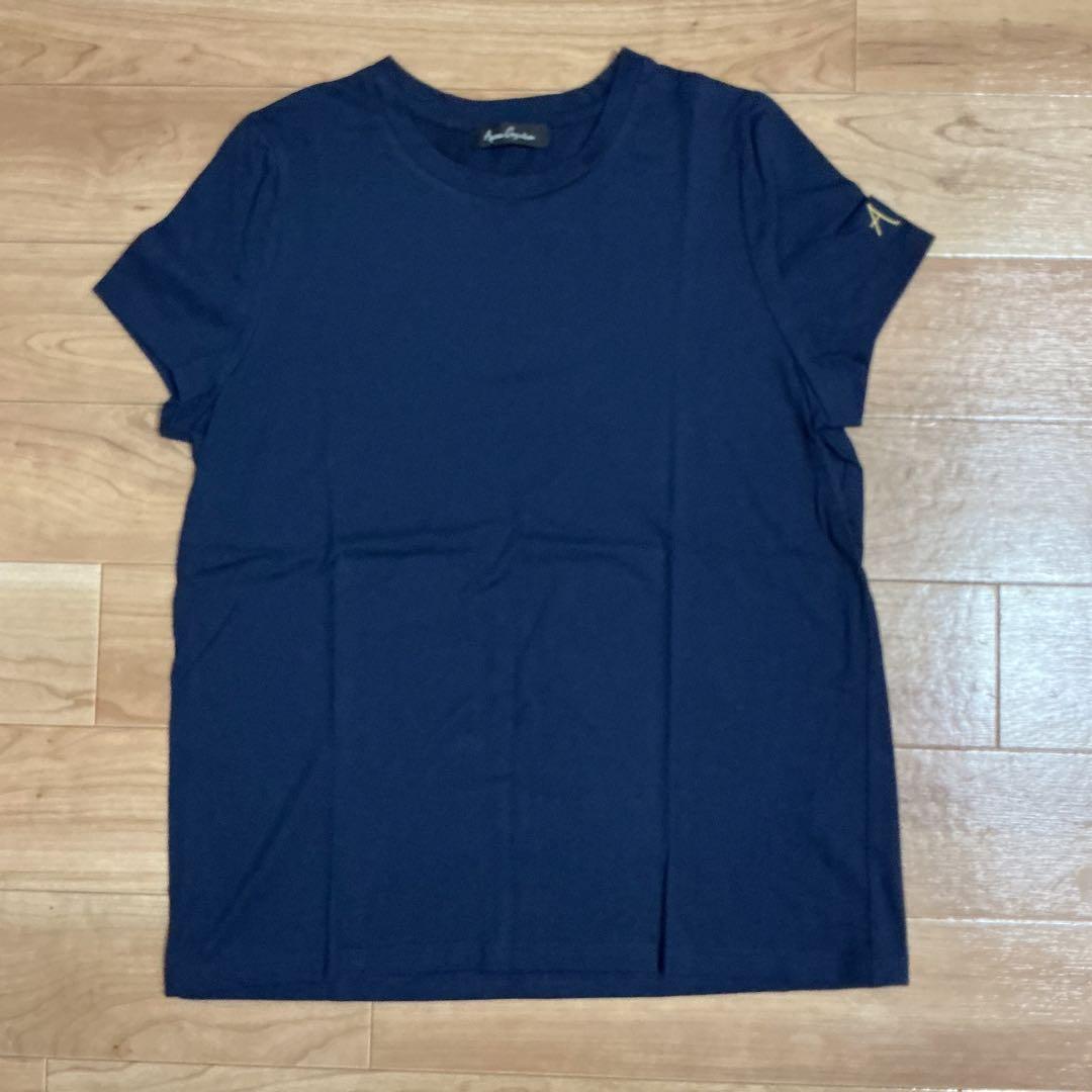 週末セール‼️AnneCoquine 半袖Tシャツ＆タンクトップセット ネイビーM — image 3