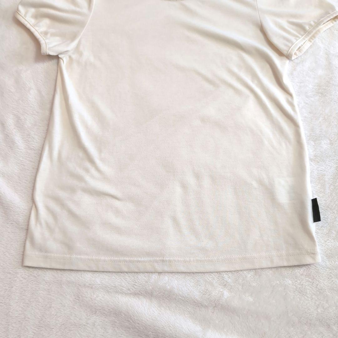 【美品】イーハイフンワールドギャラリー パフスリーブ Tシャツ 日本製 — image 2