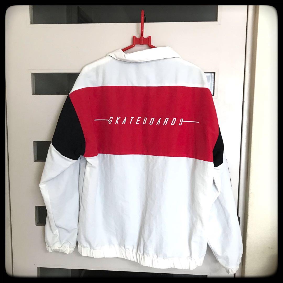 VISION STREET WEAR ナイロンジャケット M【ゴム部分変色あり】 — image 2