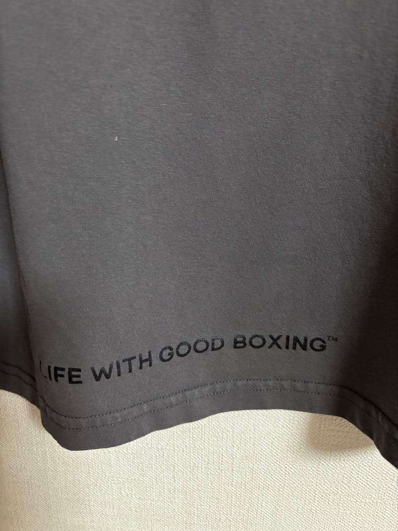 ●エバーラスト×no coffeeコラボ●NO BOXING●Tシャツ●L — image 4