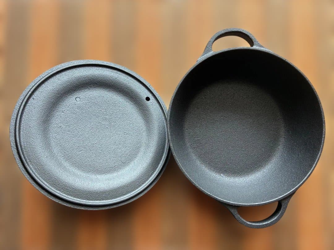 OIGEN クックトップ 丸浅形 15cm CT-010 南部鉄器 未使用品 — image 4