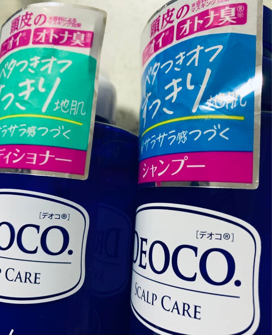 DEOCO デオコ スカルプケアシャンプー／コンディショナー ロート製薬キズあり — image 4