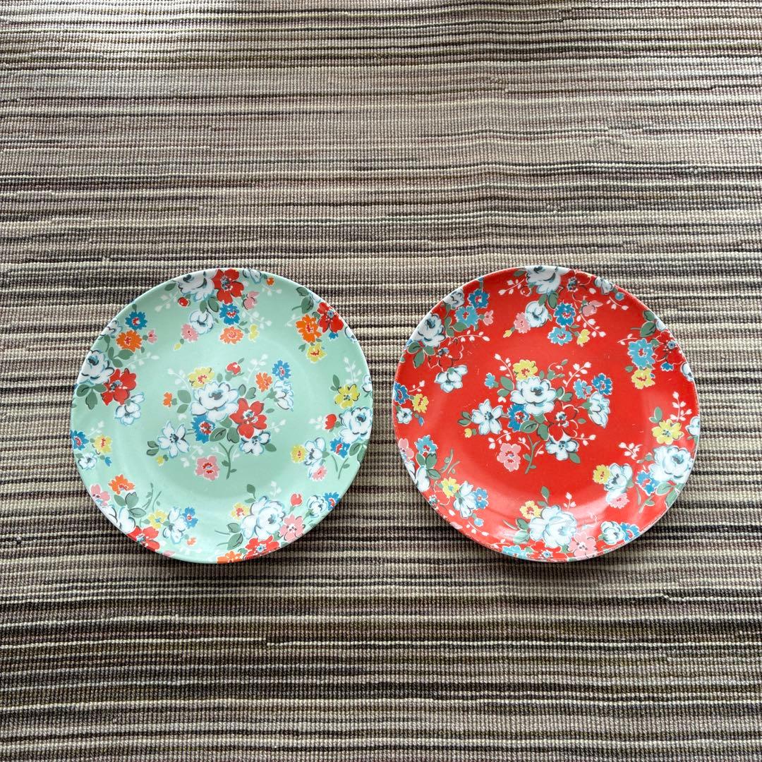 cath kidston キャス キッドソンの花柄プレート皿 2枚 — image 2