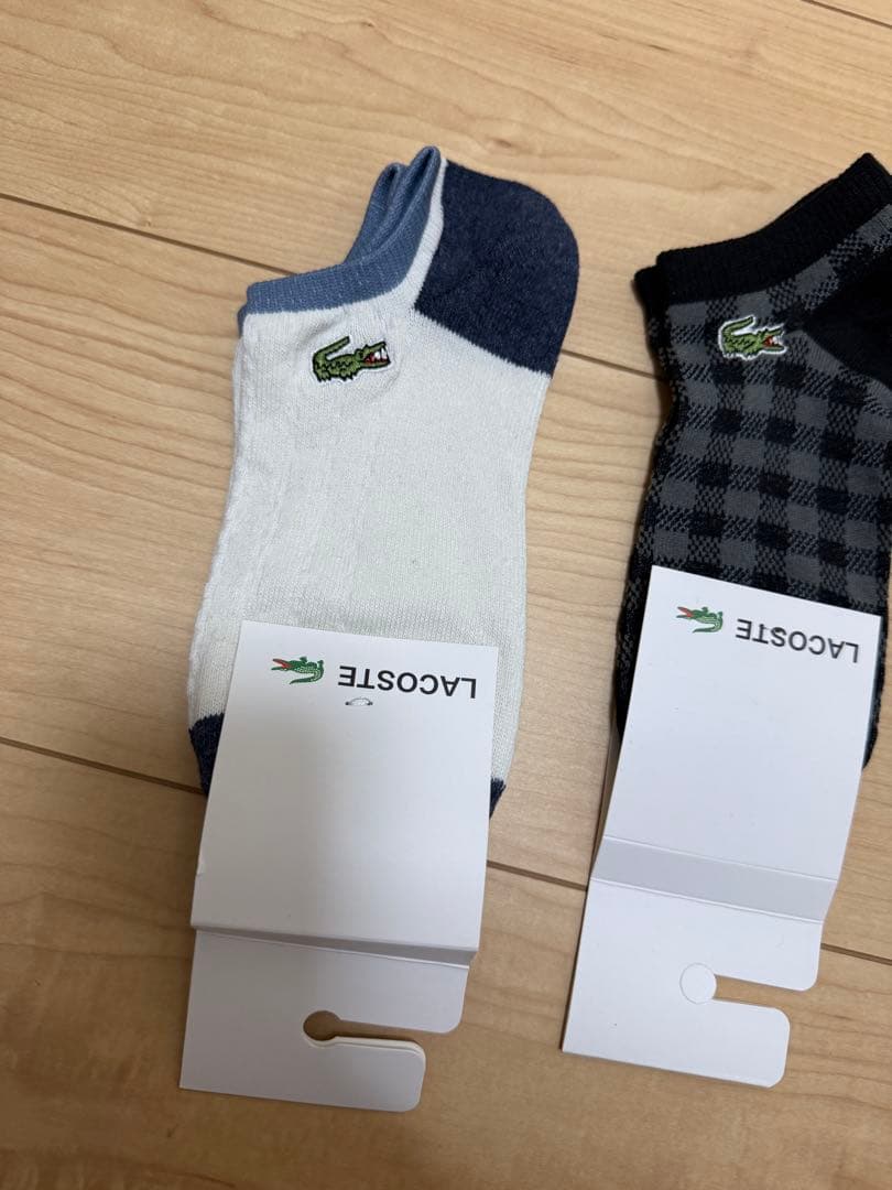 ス*レ様 LACOSTE アンクルソックス 4足セット 22~24cm 特価品 — image 2