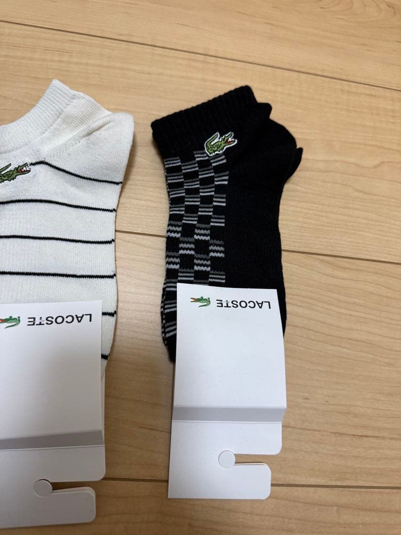 ス*レ様 LACOSTE アンクルソックス 4足セット 22~24cm 特価品 — image 5
