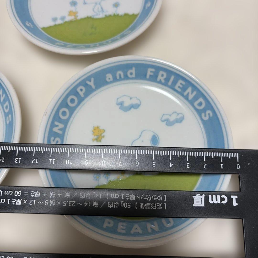 【新品未使用】スヌーピー 小皿5枚セット — image 3