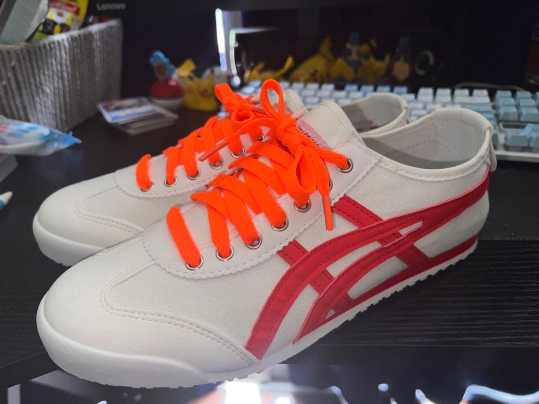 Onitsuka Tiger スニーカー ホワイト レッド — image 3