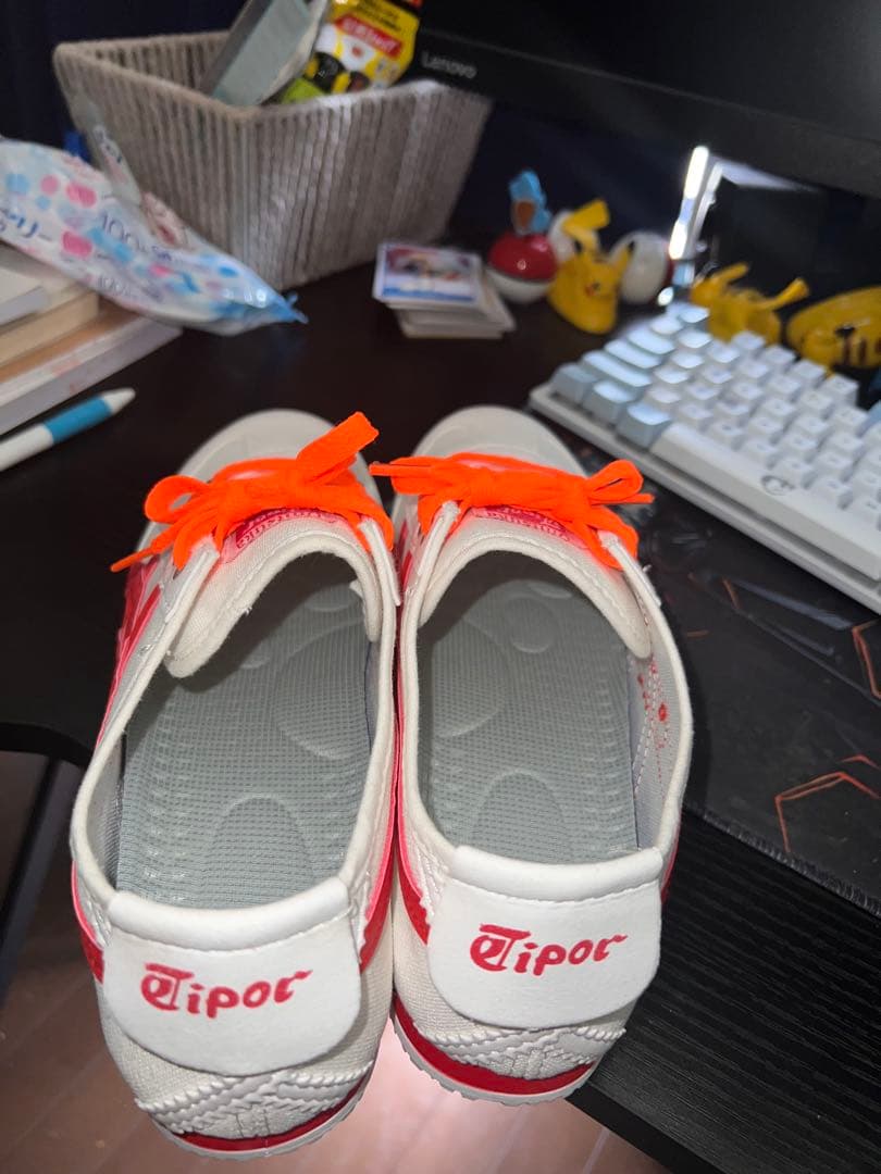 Onitsuka Tiger スニーカー ホワイト レッド — image 4