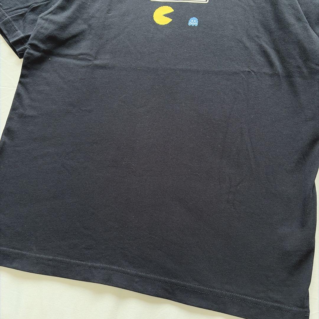 GU PAC-MAN パックマンTシャツ ネイビー S バックプリント ゲームT — image 5