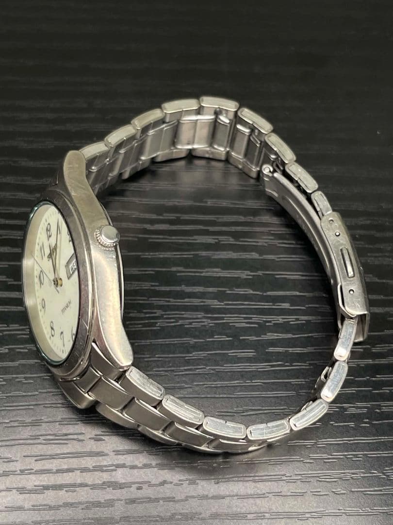 SEIKO セイコー 7N43-9090 ホワイト 3針 ラウンド 腕時計 — image 5